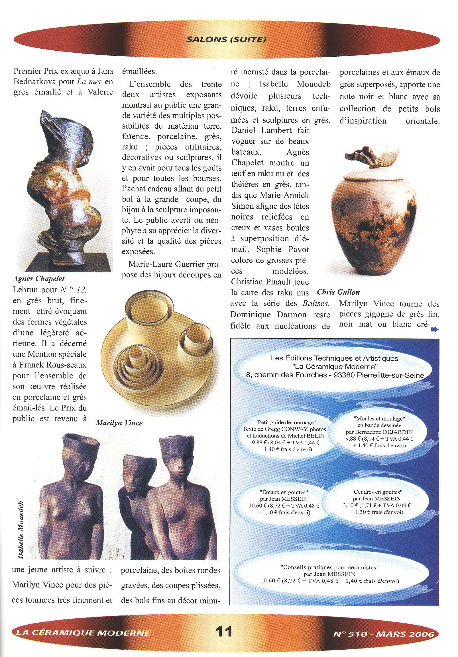 Ceramique 14 Paris articles — Jana Bednarkova Kenney